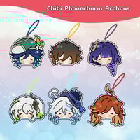 Chibi Phonecharm Archons [Genshin]