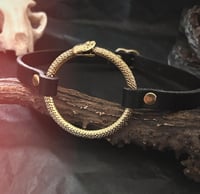 Image 2 of Snake Bite Love Choker (Gold)