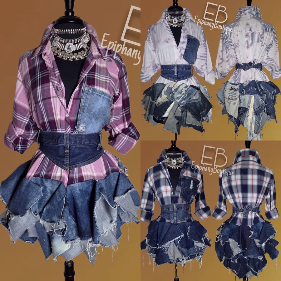 Image of The EB CUSTOM Onya' Shirt/Dress: E,F,G