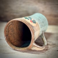 Image 3 of Tall Holly Leaf Mug