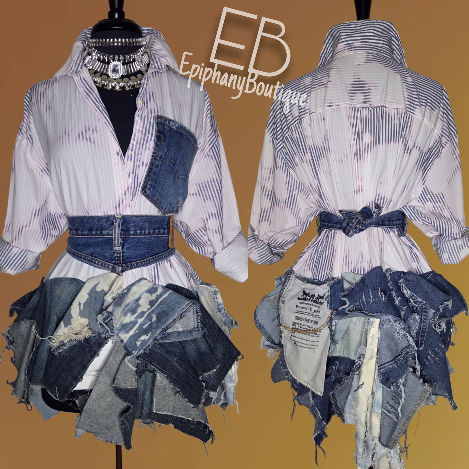 Image of The EB CUSTOM Onya' Shirt/Dress: E,F,G