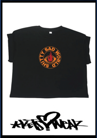 CROPTOP SHITTY SAD WORLD 