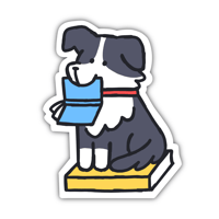 reader collie sticker