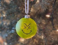 Grinch Ornament - Large