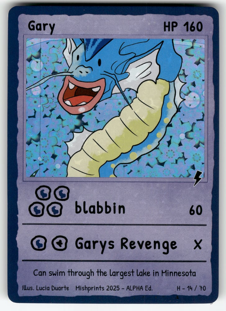 gary pokemon card Busey ViciousProxies Whenever a creature you dont control with a slime counter on it dies Gary Single Card (HR) |