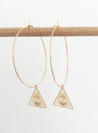 Image 2 of Boucles d'oreilles I SEE U 