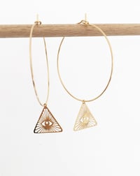 Image 1 of Boucles d'oreilles I SEE U 