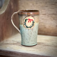 Image 1 of Holly Wreath Mug