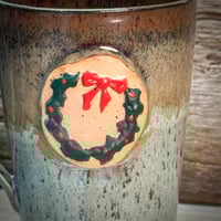 Image 4 of Holly Wreath Mug