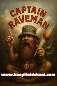 Captain Raveman A3 Print