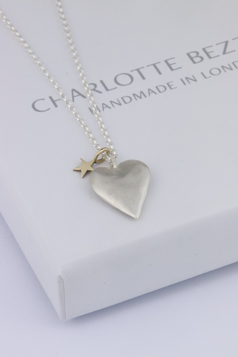 Image of Add on star for heart pendant