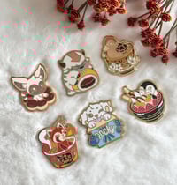Image 1 of Elemental Creatures Enamel Pins Part 1