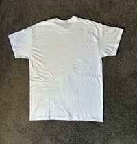 Image 3 of The Monkey T-Shirt - White and Red