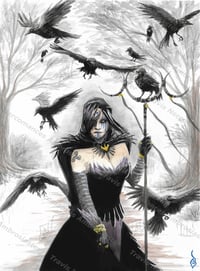 The Morrigan's Murder Print