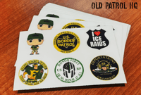 Old Patrol HQ Decal Pack ~ 6 Decals in One!