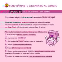 Image 10 of Advent Calendar mini 7 days (From 13rd to 22nd Nov)