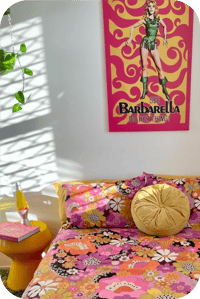 Image 1 of Pillow cases/shams in Psychedelic Medow pink