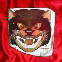 Image 1 of Tasmanian Devil - Kelloggs Corn Flakes "Funny Faces" mask (1955) - backside cutout  (Australia)