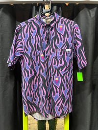 Image 10 of 1980s Life’s A Beach Rare Purple Flame Sm-Med Shirt