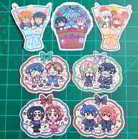 3 inch Anime stickers 