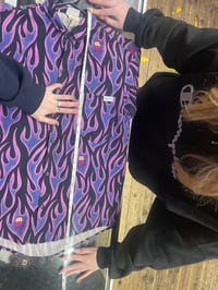 Image 11 of 1980s Life’s A Beach Rare Purple Flame Sm-Med Shirt