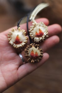 Image 4 of Collana Rosone di capriolo I