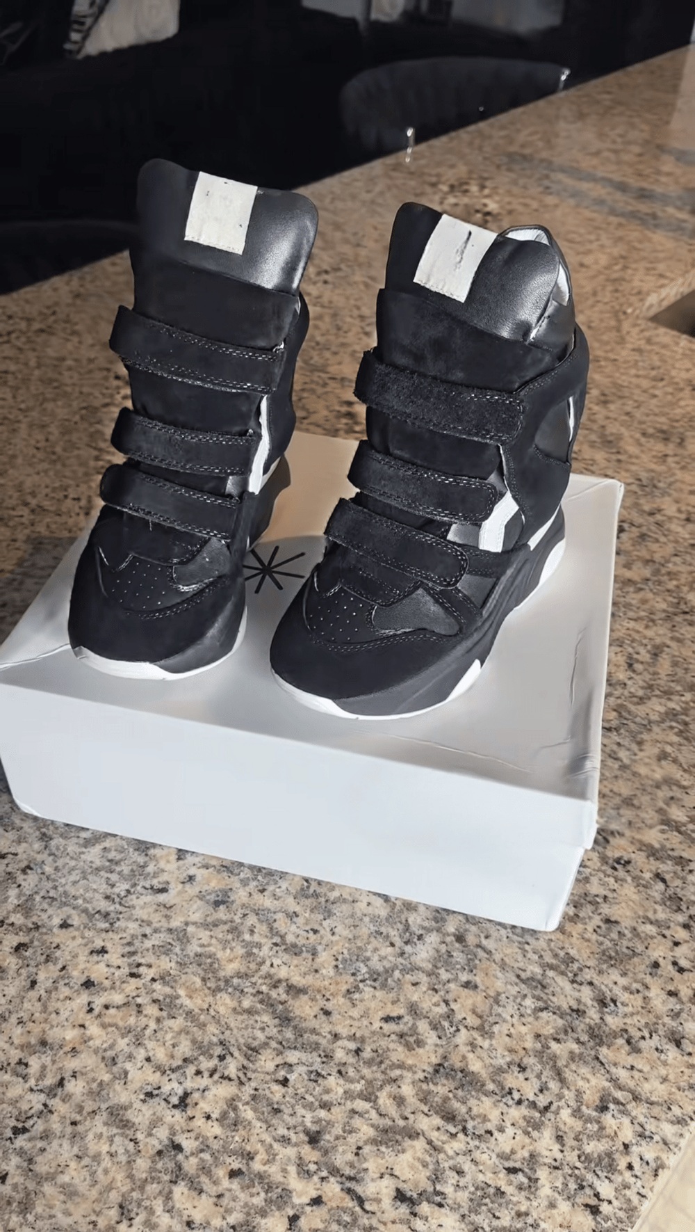 Image of SKATER WEDGE TOE SNEAKERS