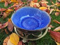 Image 1 of Small bowl (dark blue)