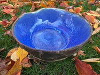 Image 1 of Large bowl (dark blue)