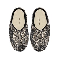 Image 1 of LACED SLIPPERS