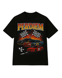 Perdiem Racing Tee Blk