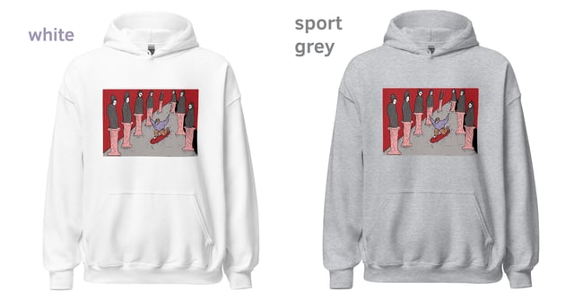 SCARY GALLERY unisex hoodie