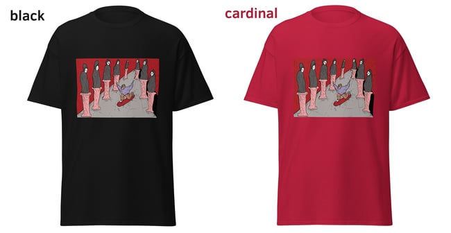 SCARY GALLERY unisex t-shirt