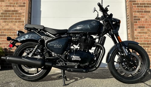 Image of 2026 Royal Enfield Shotgun 650 in Sheet Metal Grey - Just In!
