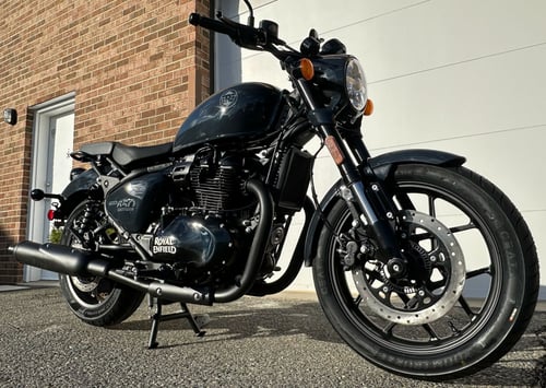 Image of 2026 Royal Enfield Shotgun 650 in Sheet Metal Grey - Just In!