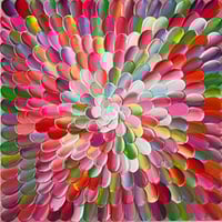 Image 2 of 'Bloom 39' - 33x33cm, FRAMED