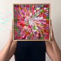 Image 1 of 'Bloom 39' - 33x33cm, FRAMED