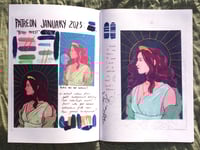 Image 4 of Hedera Sketchbook Zine