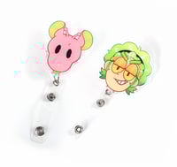 Image 1 of Gummy & Edwin - Acrylic Badge Reels