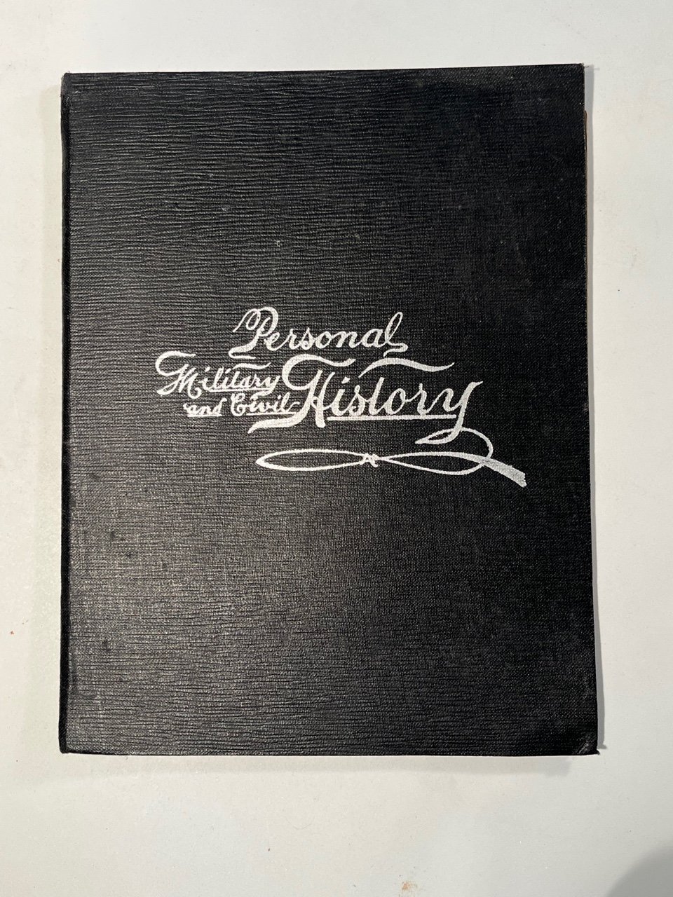 #111-CIVIL WAR SALE: SERVICE RECORD OF EDWARD SIMONS, TWICE SHOT DURING THE WAR
