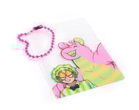 Image 1 of Selfie Time! Gummy & Edwin Clear Card Keychain