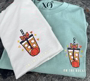 Image of Creamy Sand  on the rocks fall inspired T-shirt