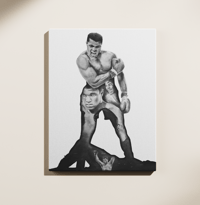Image 1 of Canvas Prints - The Greatest - Muhammad Ali (Timeless Collection)