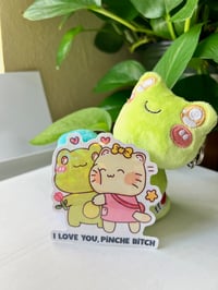 Image 4 of  "I Love You Pinche Bitch" Card & Sticker Bundle