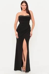 Image 6 of Arlette embellished maxi dress
