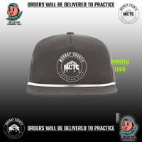 256 MCTC Richardson Charcoal/White rope