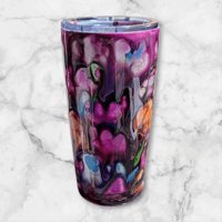 Image 1 of Epoxy tumbler a