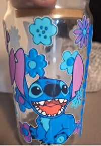 Image 1 of Stitch libby glass tumbler