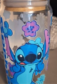Image 3 of Stitch libby glass tumbler