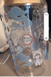 Image 4 of Demon slayer tokito  glass tumbler 